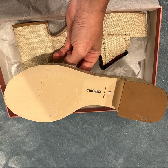 CULT GAIA Cleia Platform Wedge Mules - Picture 11 of 12